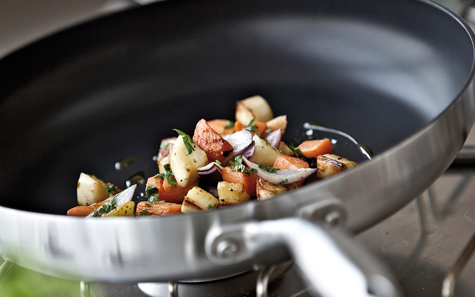 Scanpan CTX 10.25 Inch Nonstick Fry Pan, Stainless Steel