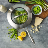 Scanpan CTX 4 Quart Nonstick Deep Saute Pan With Lid, 10.25 Inch, Stainless Steel