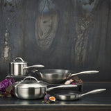 Scanpan CTX 10-Piece Deluxe Cookware Set, Stainless Steel