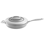 Scanpan CTX 12.75 Inch Nonstick Saute Pan with Lid, Stainless Steel