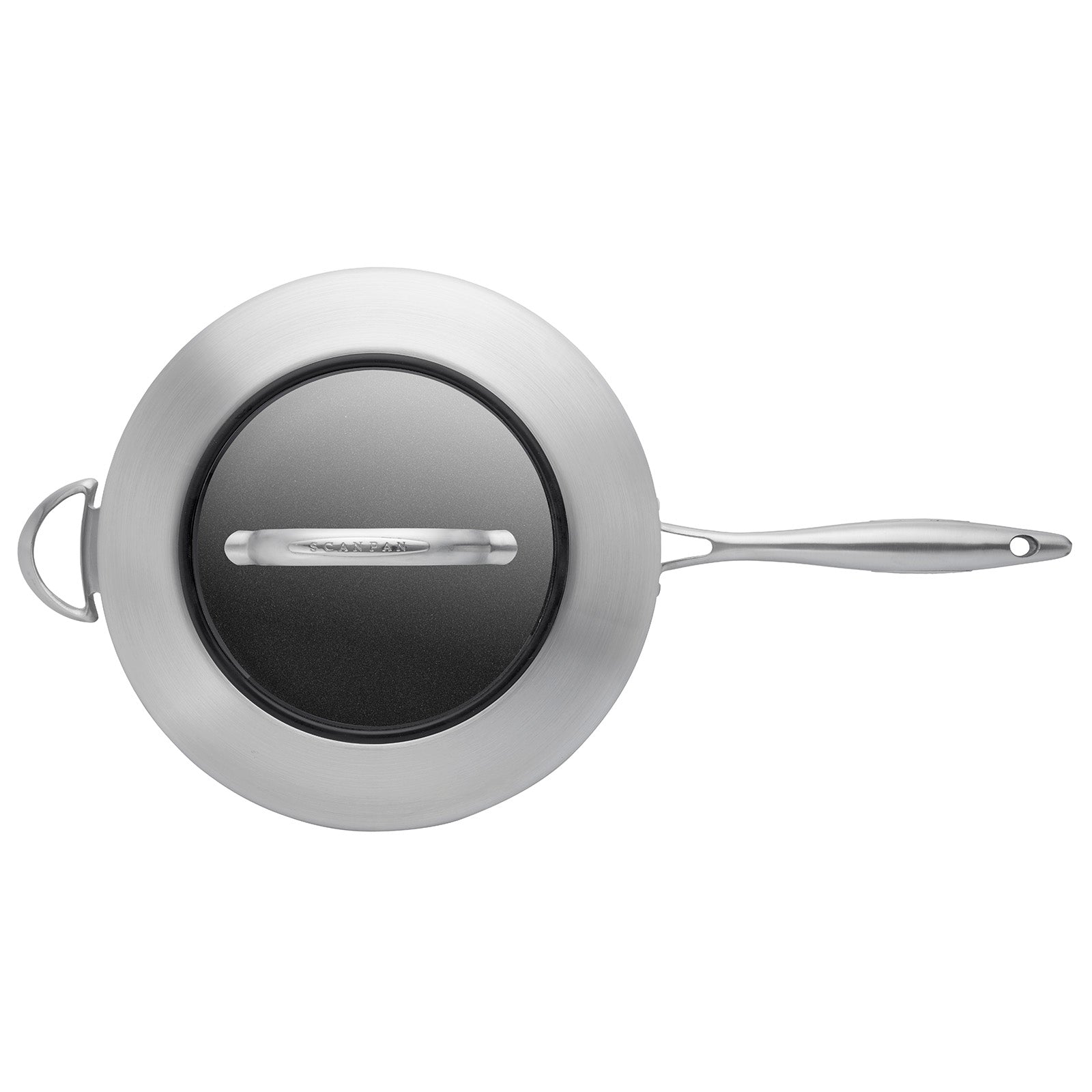 Scanpan CTX 12.75 Inch Nonstick Saute Pan with Lid, Stainless Steel