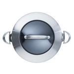 Scanpan CTX 12.75 Inch Nonstick Chef's Pan, 5.25 Quart, Stainless Steel