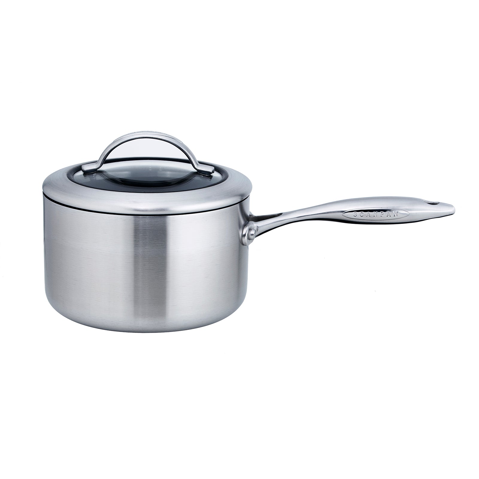 Scanpan CTX 2 Quart Saucepan with Lid, Stainless Steel