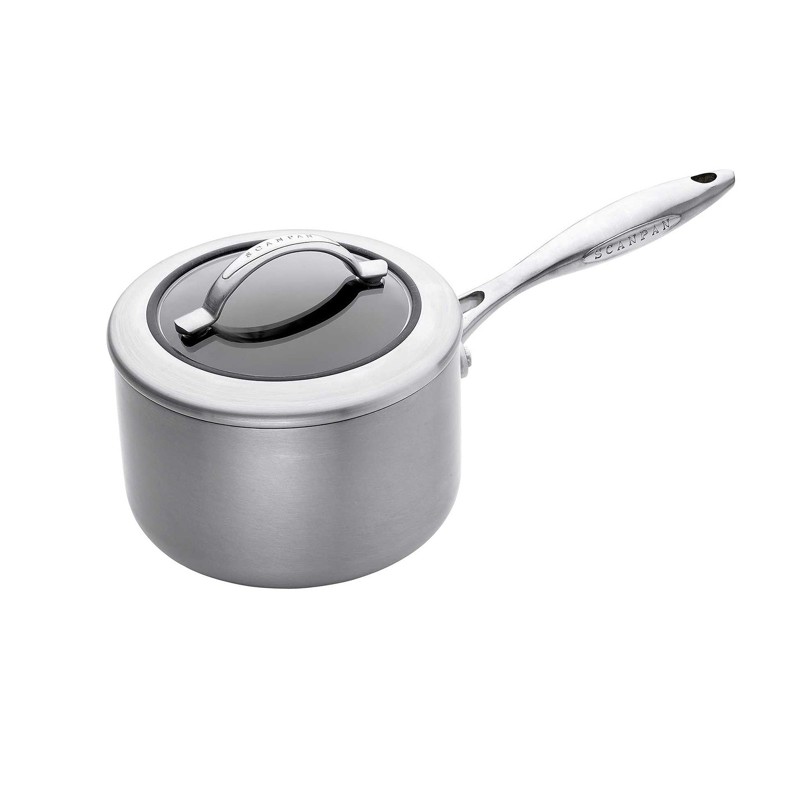 Scanpan CTX 2 Quart Saucepan with Lid, Stainless Steel
