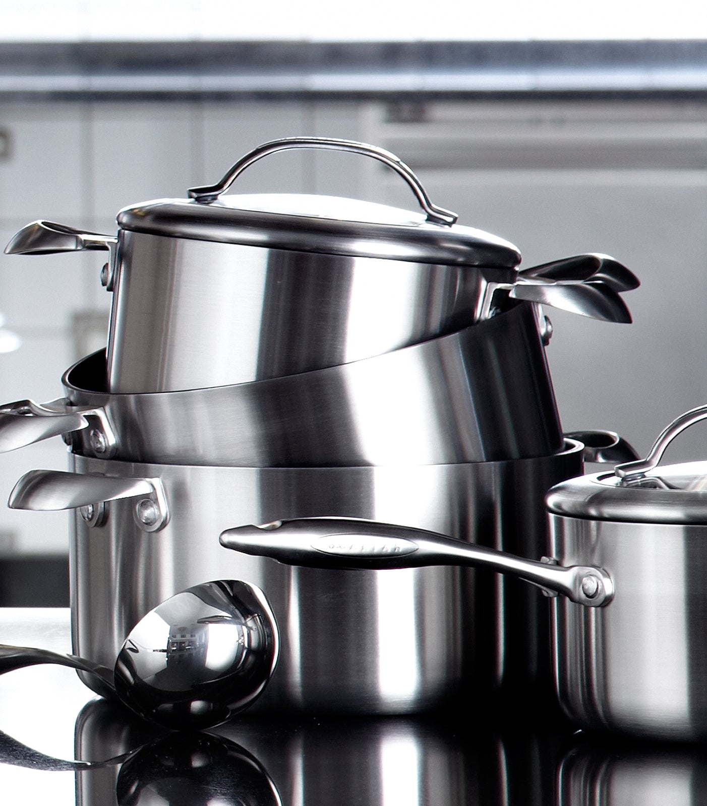 Scanpan CTX 7.5 Quart Dutch Oven with Lid, Stainless Steel