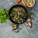 Scanpan CTX 12.75 Inch Nonstick Wok, Stainless Steel