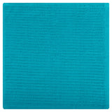 MU Kitchen 100% Cotton Ridged Dish Cloth, 12 x 12 Inches, Aquamarine