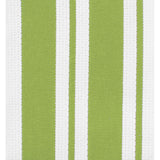 MU Kitchen Cotton Stripe Dish Cloth, 13 by 13-Inches, Set of 2, Pistachio