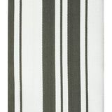 MU Kitchen 100% Cotton Basket Weave Stripe Dishtowel, 20 by 30-Inches, Pewter