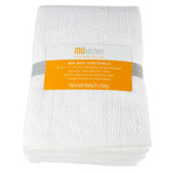 MU Kitchen Cotton Bar Mop Kitchen Towel, Set of 3, White