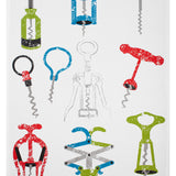 MU Kitchen Staple Designer Print Kitchen Towel, Multiple Designs, Wine Openers