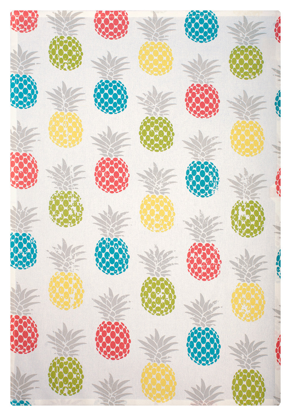 MU Kitchen Staple Designer Print Kitchen Towel, Multiple Designs, Pineapple Medley