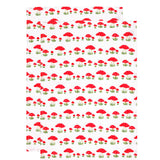 MU Kitchen Designer Cotton Dish Towel, Set of 2, Mushrooms