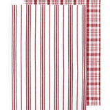 MU Kitchen 100% Cotton Farmhouse Dishtowel, Set of 2, 19 by 28-Inches
