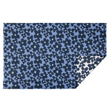 MÜkitchen VIBE Premium Quick Dry Dual Sided Recycled Towel, Periwinkle Floral, 18" x 30"