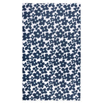 MÜkitchen VIBE Premium Quick Dry Dual Sided Recycled Towel, Periwinkle Floral, 18" x 30"