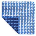 MÜkitchen VIBE Premium Quick Dry Dual Sided Recycled Dish Cloth Set of 2, MN Geo, 10" x 10"