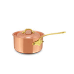 Mauviel M'Heritage 150 B Copper & Stainless Steel Saucepan With Lid, 1.2-Quart