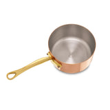 Mauviel M'Heritage 150 B Copper & Stainless Steel Saucepan With Lid, 3.6-Quart