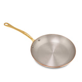 Mauviel M'Heritage 150 B Copper & Stainless Steel Frying Pan, 7.8-in