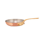 Mauviel M'Heritage 200 B 2mm Copper & Stainless Steel Frying Pan With Brass Handles, 10.24-in