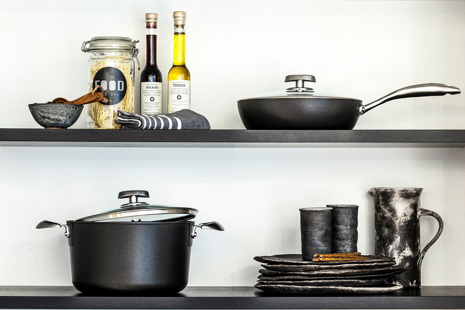 Scanpan Pro IQ Stratanium 12.5-Inch Nonstick Wok