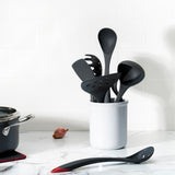 Cuisipro Fiberglass Pasta Server, Black