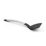 Cuisipro Silicone & Stainless Steel 12.5-Inch Turner, Black