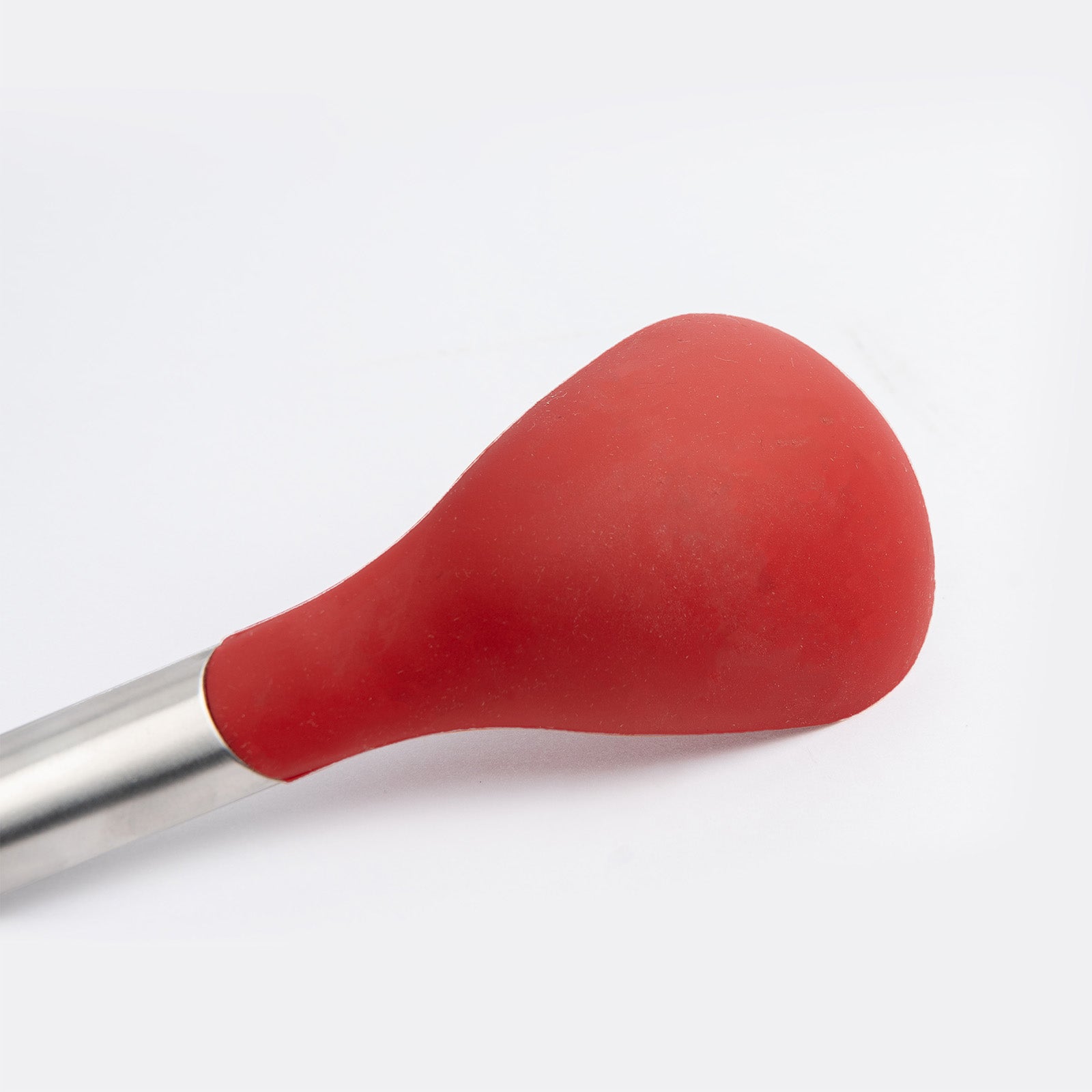 Cuisipro Silicone & Stainless Steel Spoon, Red