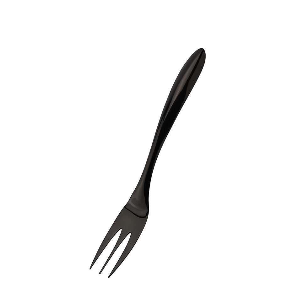Cuisipro Black Tempo Noir Mirror Finished Fork, 10 inch