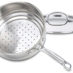 Cuisinart Chef's Classic Stainless 20 cm Universal Steamer w/Cover