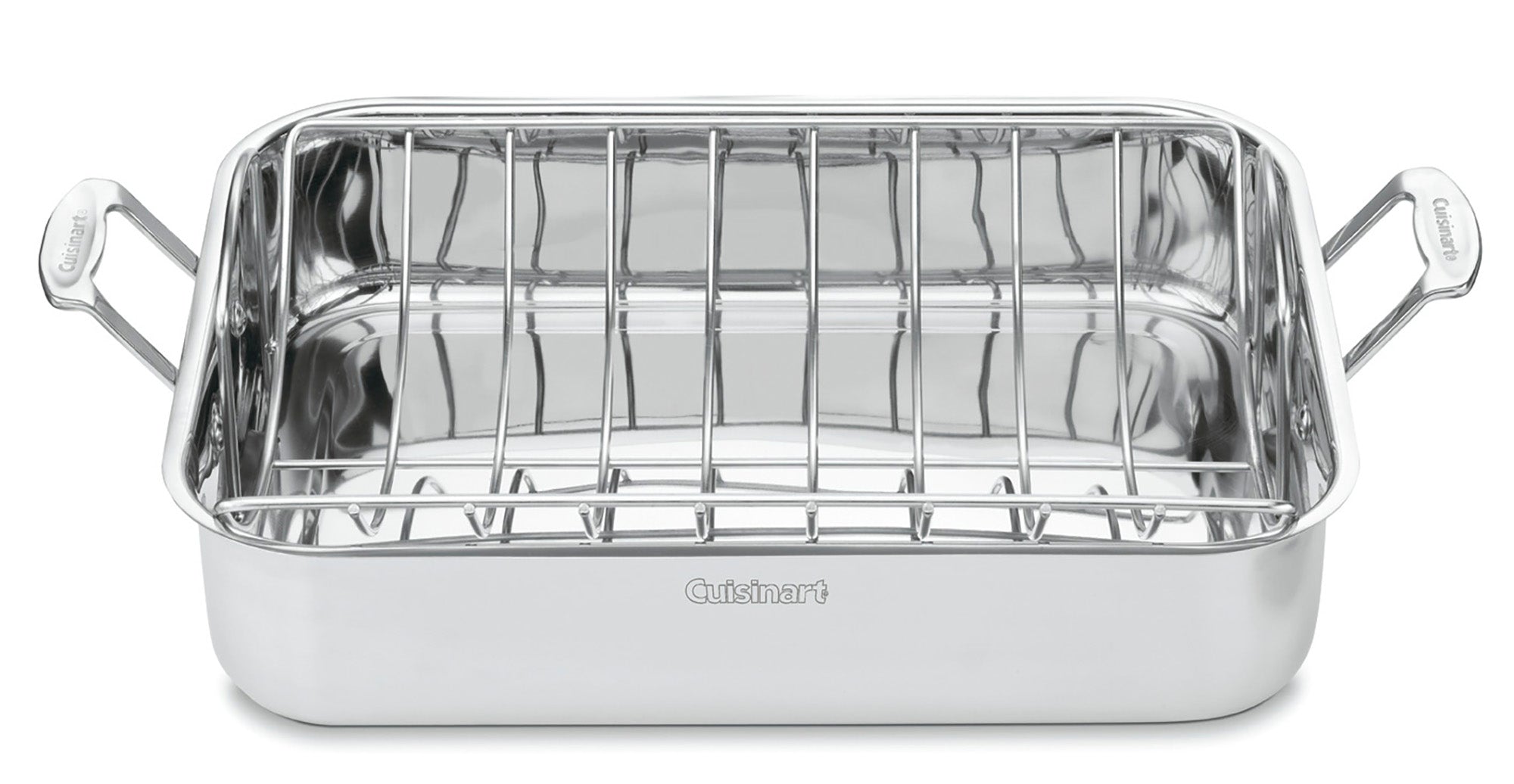 Cuisinart Chef's Classic Stainless 16" Rectangular Roaster w/Rack