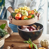 Emile Henry Deep Food Storage Bowl, 10.6-Inch, Truffle