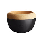 Emile Henry Deep Food Storage Bowl, 10.6-Inch, Truffle