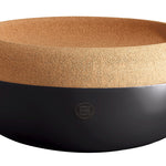 Emile Henry Large Food Storage Bowl, 14.1-Inch, Truffle