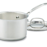 Cuisinart Chef's Classic Stainless 1 Qt. Saucepan w/Cover