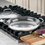 Cuisinart Chef's Classic Stainless 12" Everyday Pan w/Medium Dome Cover