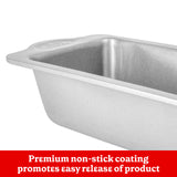 Betty Crocker Carbon Steel 12.5 x 6.25 x 3 Inch Loaf Pan