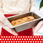 Betty Crocker Carbon Steel 12.5 x 6.25 x 3 Inch Loaf Pan