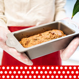 Betty Crocker Carbon Steel 12.5 x 6.25 x 3 Inch Loaf Pan