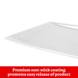 Betty Crocker Carbon Steel Easy Slide 18.5 x 11.5 x 1 Inch Baking Sheet