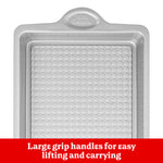 Betty Crocker Carbon Steel 16.5 x 9.75 x 2 Inch Roaster Pan
