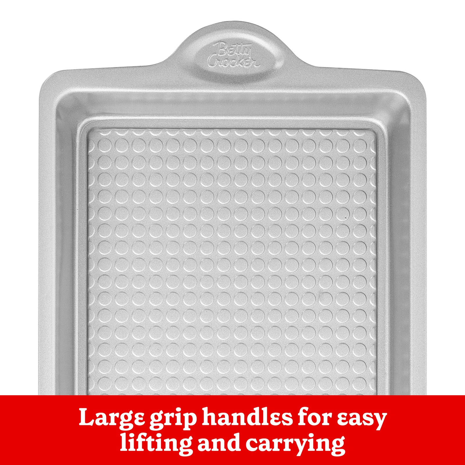 Betty Crocker Carbon Steel 16.5 x 9.75 x 2 Inch Roaster Pan