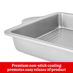 Betty Crocker Carbon Steel 16.5 x 9.75 x 2 Inch Roaster Pan