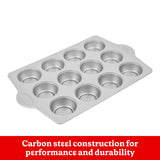 Betty Crocker Carbon Steel 12 Cup Muffin Pan
