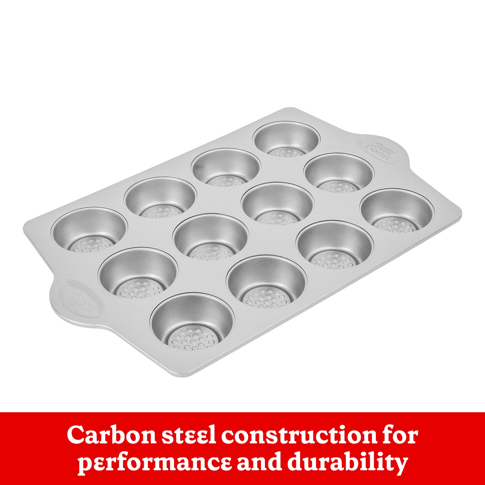 Betty Crocker Carbon Steel 12 Cup Muffin Pan