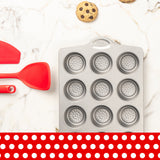 Betty Crocker Carbon Steel 12 Cup Muffin Pan