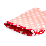 Betty Crocker Silicone Oven Mitt, Red w/White Polka Dots