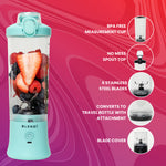 Blendi X 24 oz BPA-Free Rechargable Portable Blender, Mint