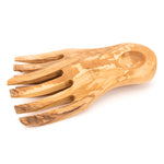 Berard Olive Wood Salad Serving Hands, 2 Piece Set